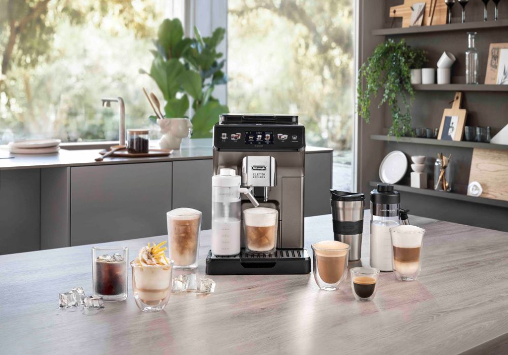 Enjoy Your Brew tiful Moment at Home with the De Longhi Eletta